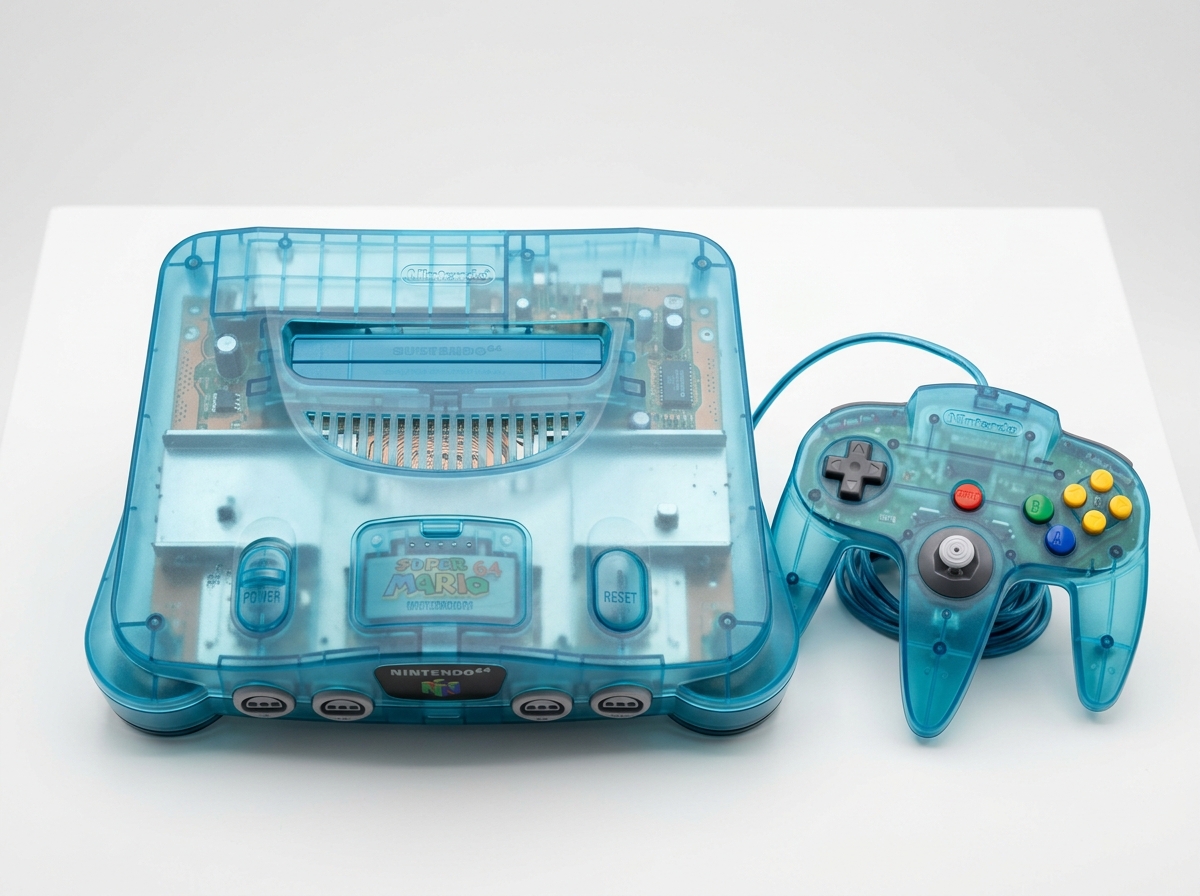 Nintendo 64 Funtastic Series Ice Blue (2000)